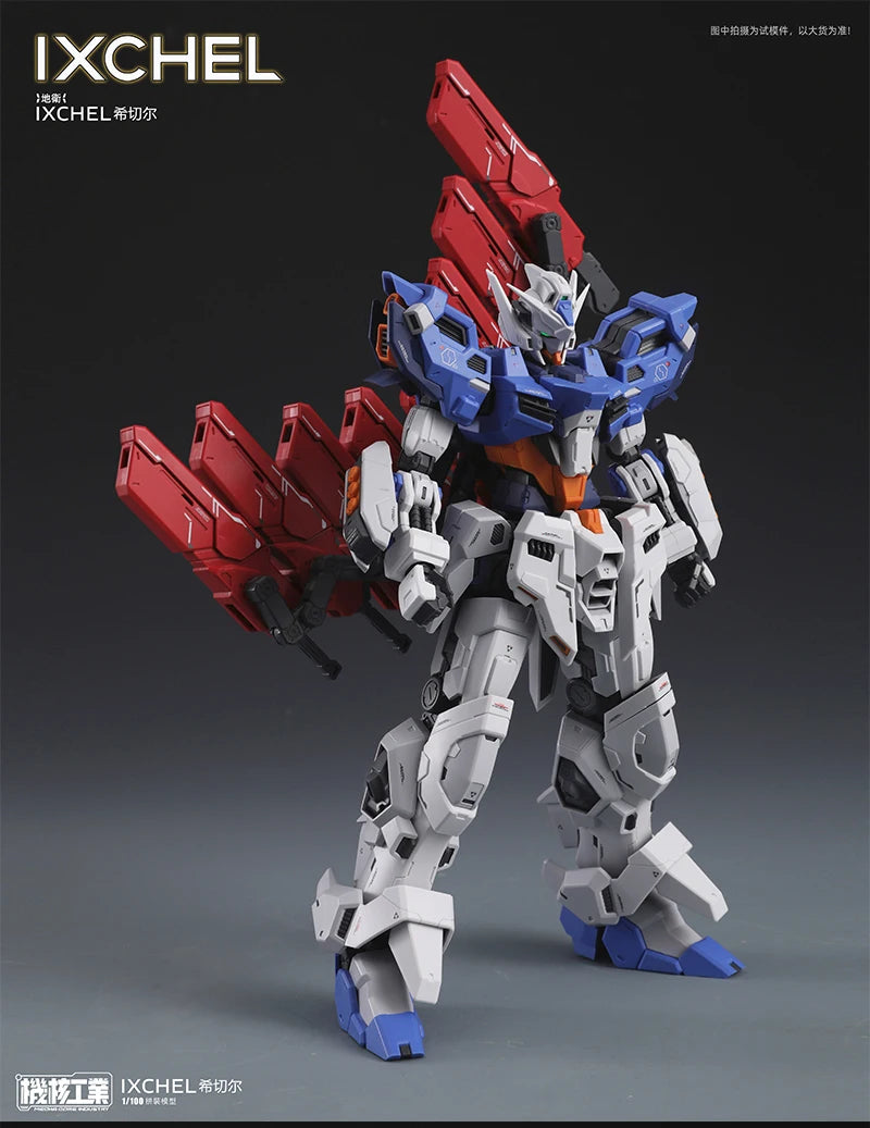 In Stock Mecha Core Industry IXCHEL MG 1/100 MOON Assembly Model Kit Toy Action Fiugures Robot Plastic Model Kits Gifts