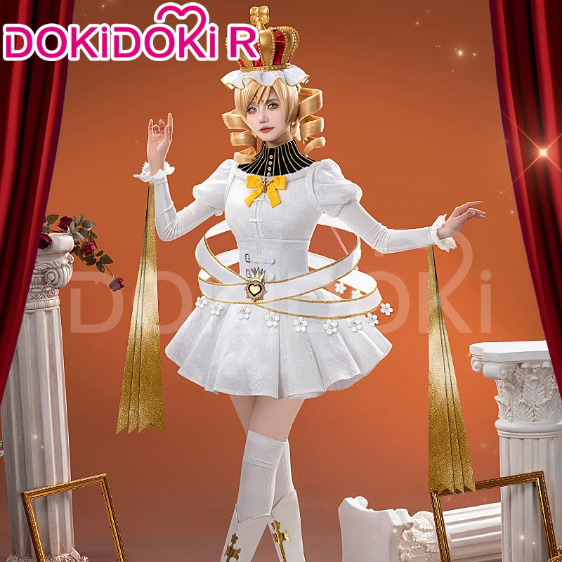 Tomoee Mamii Cosplay Costume Anime Cosplay DokiDoki-R Women Cute Dress Costume Tomoee Mamii Cosplay Crown