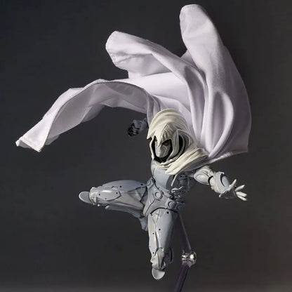 New Moon Knight Figure Revoltech Amazing Yamaguchi Marc Spector Action Figurine Collection Ornament Model Toys Birthday Gifts