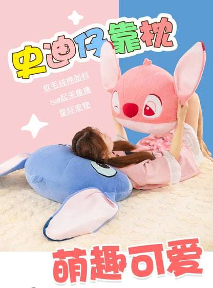35/50/65cm Big Size Lilo & Stitch Anime Plush Stuffed Doll Kawaii Room Decoration Plushies Pillow Ornament Children Holiday Gift