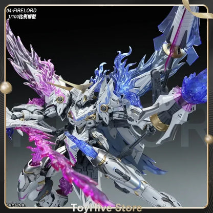 【In Stock】SNAA Yanhuang Ver. Phantom Flame Soul Star Craftsman House Domestic Creation Mecha Joint Movable Model Ornament