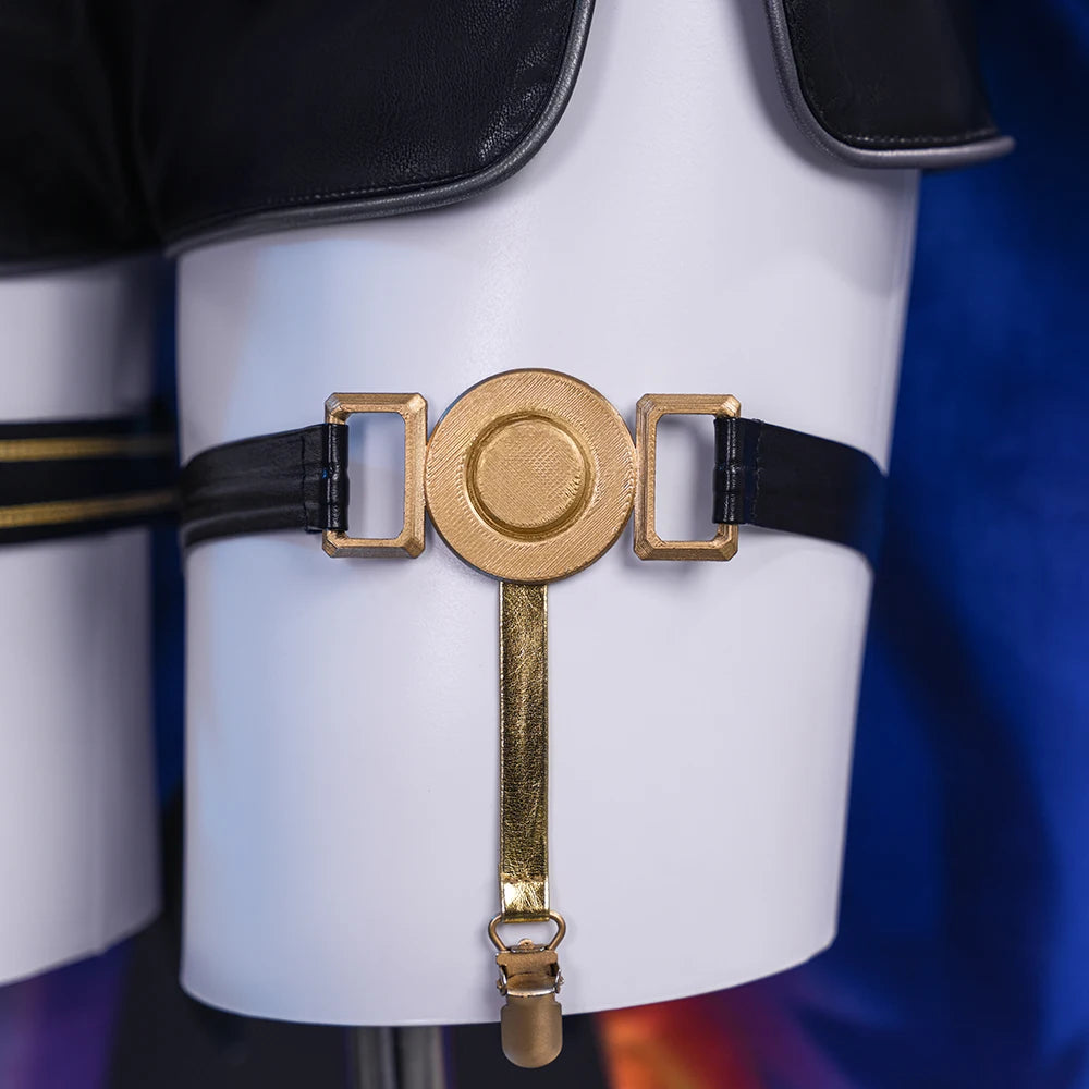 Wuthering Waves Galbrena Cosplay Costume Wig Uniform Outfit Jacket Carnival Halloween Party for Women Girls Role Play Cos Props