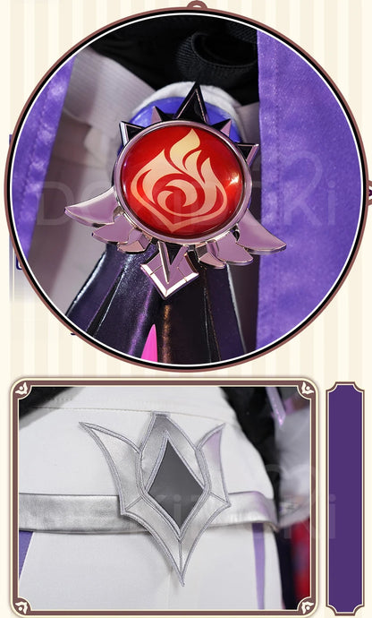 【First Batch in Dec.】Durin Cosplay Costume Genshin Impact【S-3XL】DokiDoki-R Nod-Krai Men Dragon Costume Tail Wings Plus Size