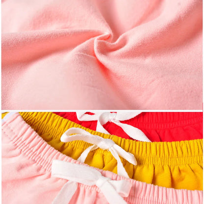 Boys Girls Shorts Cotton Black Red Soft for Kids Sport 2 to 3 4 5 6 7 8 9 10 11 12 13 14 Years 2024 Casual Children Short Pants