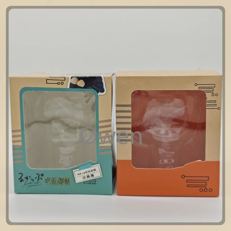 Cute Jujutsu Kaisen Anime Mini Fushiguro Megumi Figurine Itadori Yuji Action Figures PVC Q Version Collection Model Toys Gifts