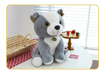 New 3 Colors 20-35cm Bulldog Plush Stuffed Puppy Doll Cute Puppy Plush Kawaii Animal Toy Children's Birthday Gift Doll Kids To