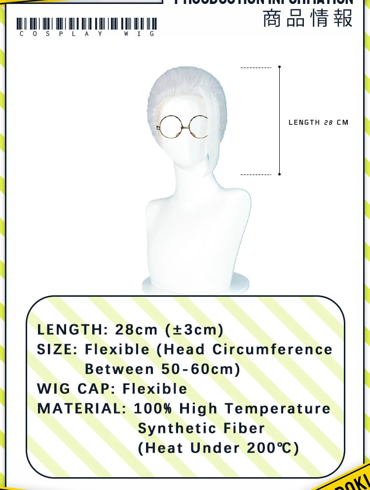 IN STOCK Asakura Shin Sakamotoo Taro Yoichi Nagumo Kei Uzuki Wig Anime Cosplay DokiDoki Men 35cm Short Hair Free Wig Cap