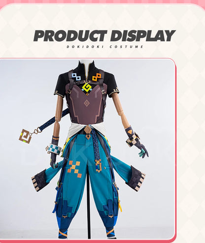 IN STOCK Kinich Costume Game Genshin Impact Cosplay【XS-3XL】DokiDoki-N Men Huitztlan Natlan Kinich Costume Cosplay Plus Size