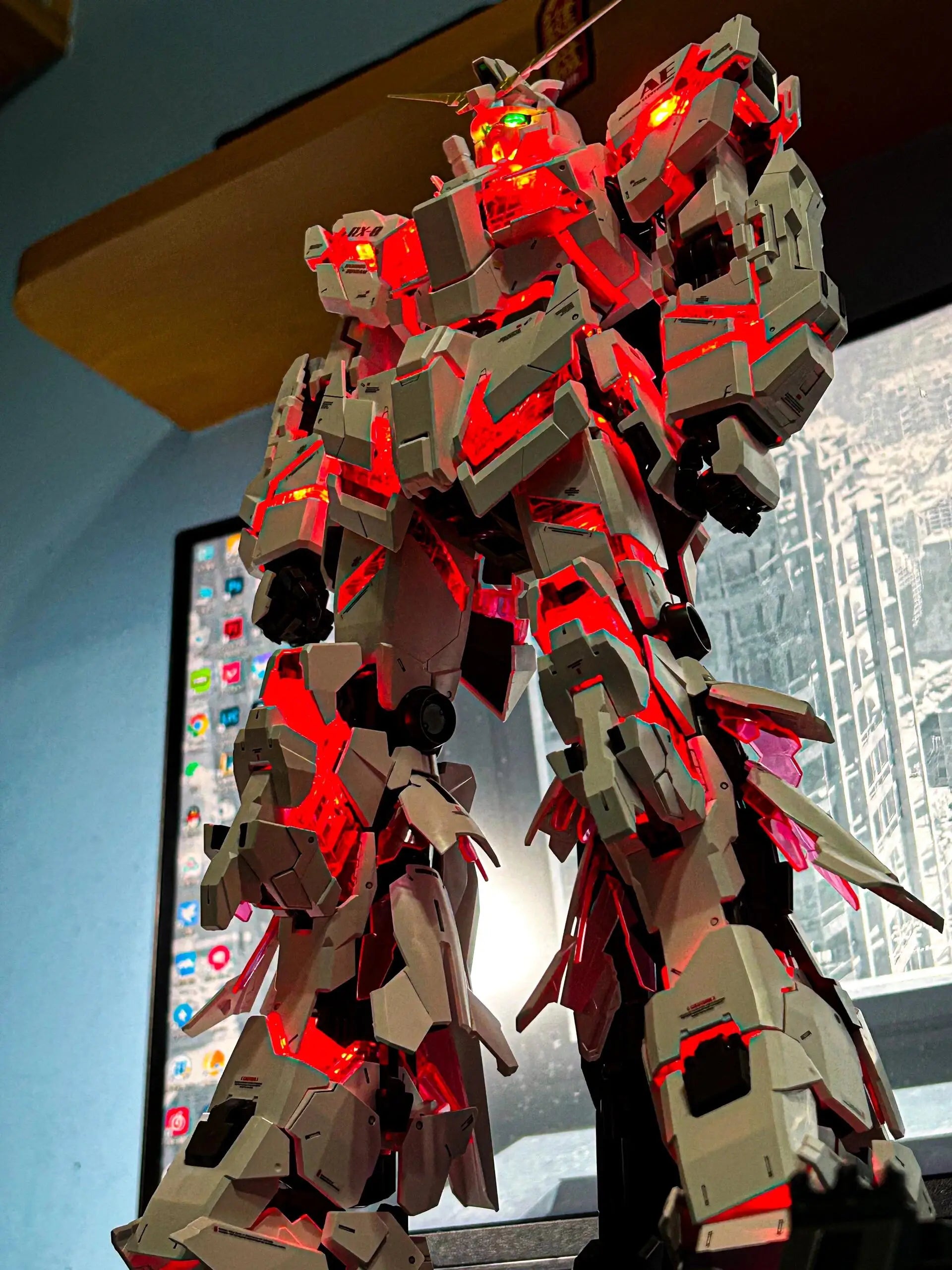 Daban PG 1/60 RX-0 Unicorn Series Perfectibility Phenex Banshee Final Battle Ver Anime Assembly Model Kit Toy