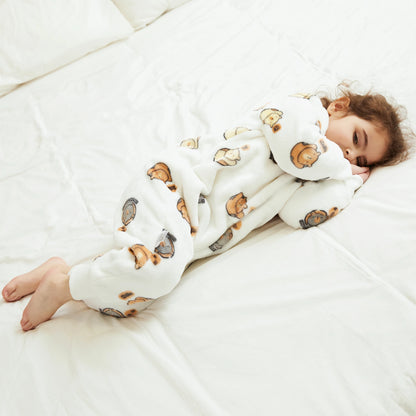 Baby Pajamas Newborn Boy Girl 6 to 9 12 18 24 Months Winter Pijamas One Pieced Warm Infantil Pijama Toddler Kids Blanket Sleeper