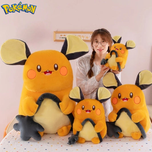 70CM Big Size Pokemon Plushies Dedenne Cartoon Anime Peluche Kawaii Ornament Comfortable Soft Doll Children Toy Cushion Gift