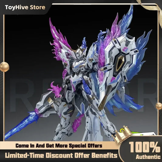 【In Stock】SNAA Yanhuang Ver. Phantom Flame Soul Star Craftsman House Domestic Creation Mecha Joint Movable Model Ornament