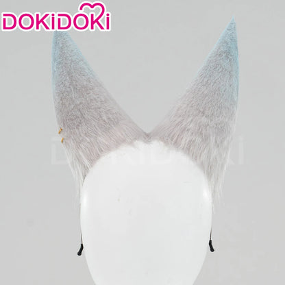 IN STOCK Feixiao Wig Game Honkai: Star Rail DokiDoki 100cm Long Gradient Deying Wig Ears Cosplay Tattoo Free Cap Halloween