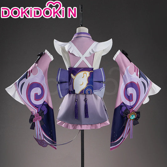 IN STOCK Yumemizuki Mizuki Cosplay Costume Game Genshin Impact【XS-3XL】DokiDoki-N Women Cute Dress Plus Size