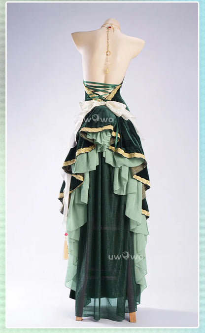 IN STOCK UWOWO C.C.Cosplay Anime Codee Geasss:C.C. CC Court Style Gown Cosplay Costume Halloween Costume