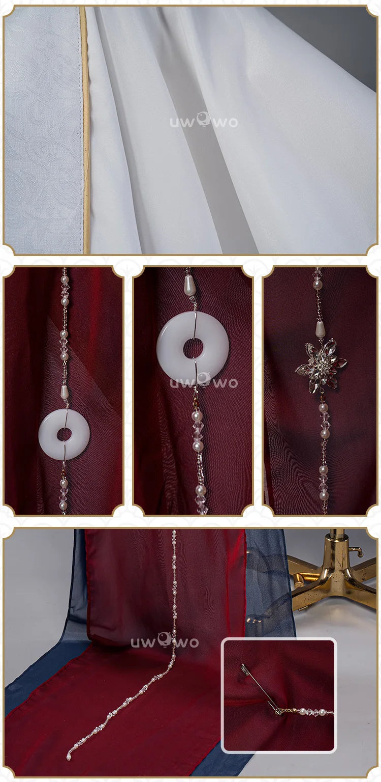 LAST BATCH UWOWO Genshin Impact Fanart Ganyu Cosplay Chinese Style Dress Traditional Clothing Liyue Cosplay Costume Cos Cosplay