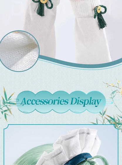 Huohuo Cosplay Costume Game Honkai: Star Rail DokiDoki-R Honkai Women Cute Maid Costume Huo Huo Cosplay Tail Christmas