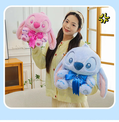 20/30/40CM Big Size Stitch Disney Anime Plush Stuffed Doll Kawaii Room Decor Plush Pillow Children's Holiday Gifts