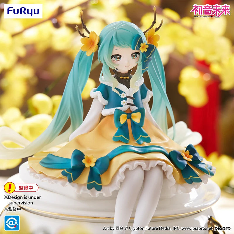 Bandai Hatsune Miku 14CM PVC Model 2025 Spring Festival Ver