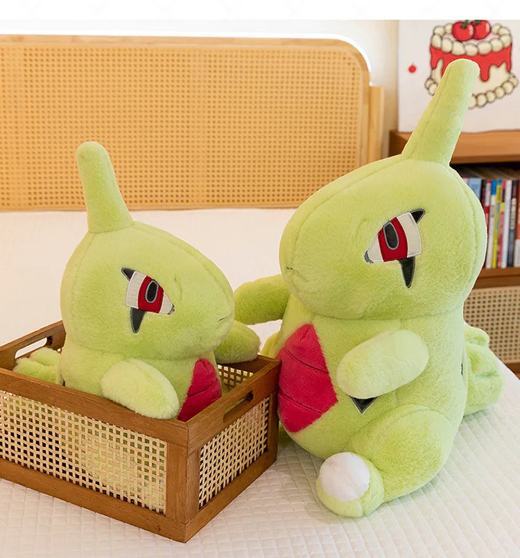 35/70cm Larvitar Pokemon Plush Toys Large Anime Doll Cute Pillow Giant Pokémon Plushie Tyranitar Stuffed Gift for Kids Christmas