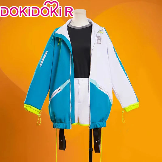 Shiraishii Ann Cosplay Game Cosplay 【S-3XL】DokiDoki-R Women Daily Costume Coat Casual Wear Shiraishii Ann Cosplay Plus Size
