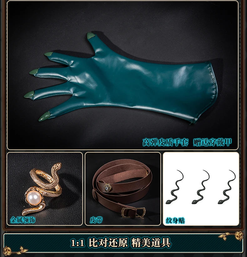 Identity V Art Dealer Cosplay Costume Wig Uniform Knight Richard Sterling Glasses Hat Roy Ramit Halloween Women Men Carnival Cos