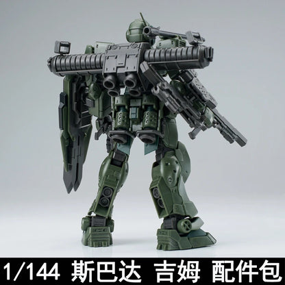 In Stock EW Model GM Spartan Accessories Package HG 1/144 RGM-79S General Package Assembly Model Kit Change Parts Action Figure