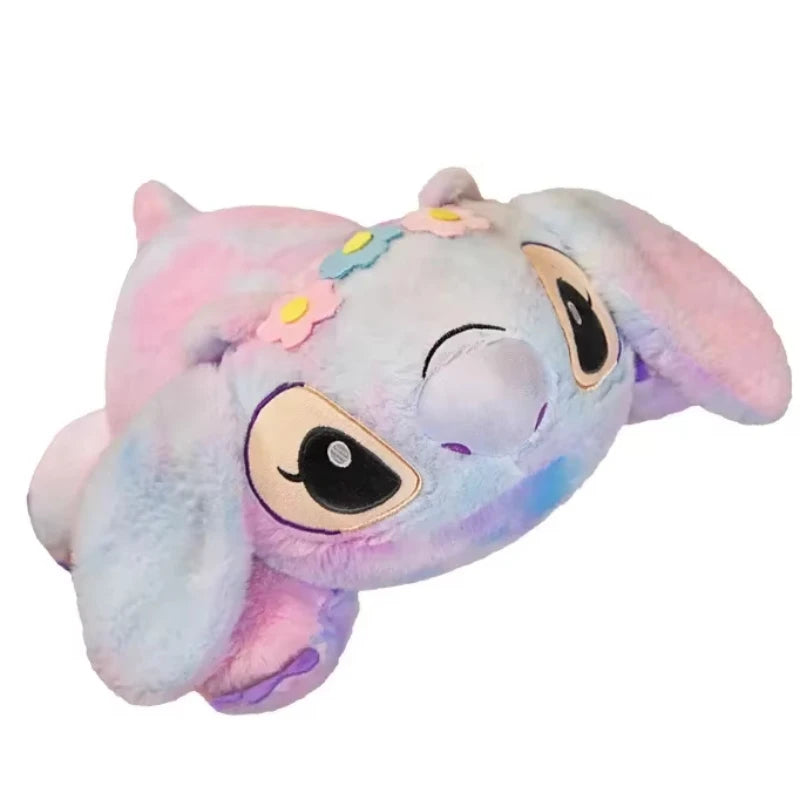 80cm Big Size Disney Lilo & Stitch Cute Anime Plush Stuffed Doll Room Kawai Plushies Pillow Ornaments Children's Holiday Gifts