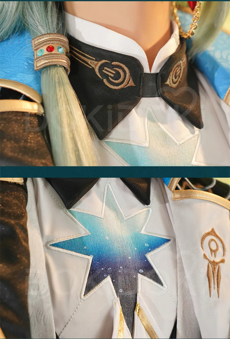 IN STOCK Anaxa Cosplay Costume Game Honkai: Star Rail【S-3XL】DokiDoki-R Halloween HSR Amphoreus Anaxa Costume Plus Size