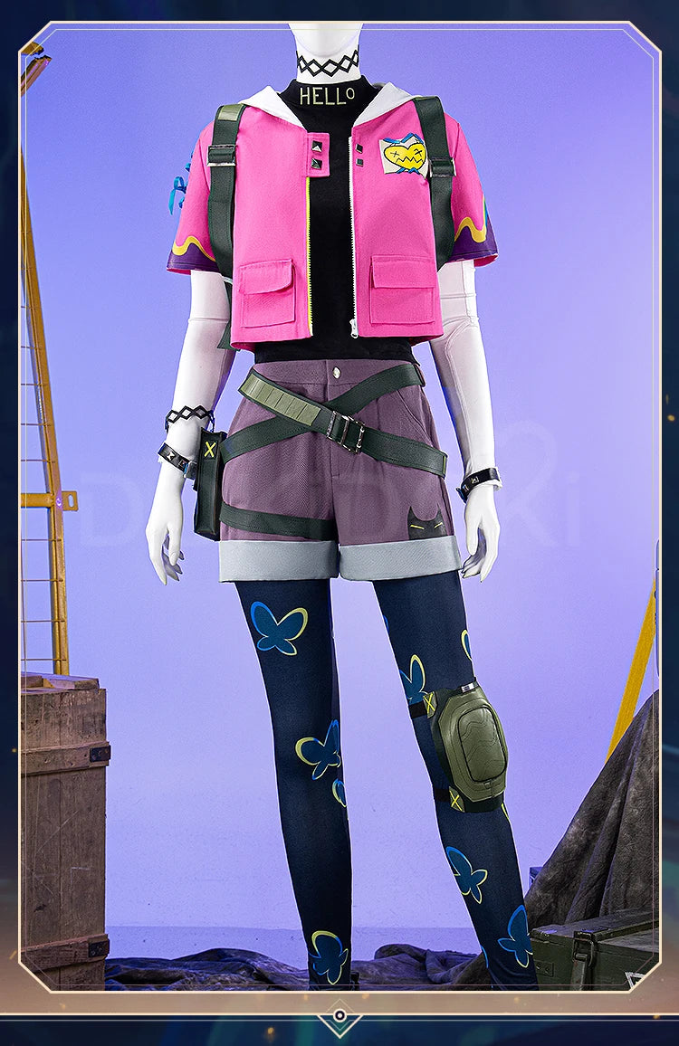 Clove Omen Cosplay Costume Game Cosplay【XS-3XL】DokiDoki-R Clove Halloween Cosplay Women Men Costume Plus Size Christmas