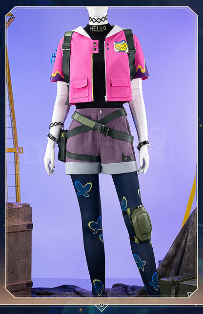 Clove Omen Cosplay Costume Game Cosplay【XS-3XL】DokiDoki-R Clove Halloween Cosplay Women Men Costume Plus Size Christmas