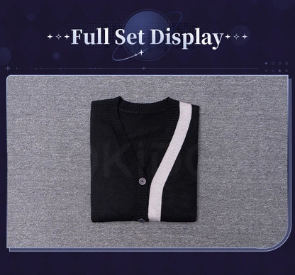 Zayne Cosplay Costume Game Love and Deepspace Cosplay DokiDoki-R Men Daily Sweater Lishen Zayne Cosplay