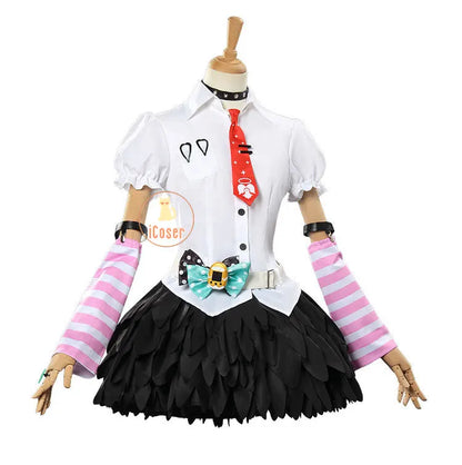 Chinatsu Remiel Cosplay Costume Skirt Uniform Angels of Delusion Zenless Zone Zero Halloween Party for Women Girls Carnival Prop