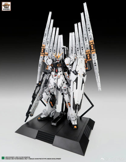 In Stock NCZZW Model RX-93 V 1/100 CMM GK Style Toy Assembly Model Kit Action Figure Model Robot Mecha Gift