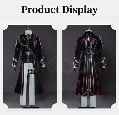 Caleb MC Cosplay Costume Game Love and Deepspace【XS-2XL】DokiDoki-R Men Women Pilot Uniform Xia Yizhou Hat Plus Size