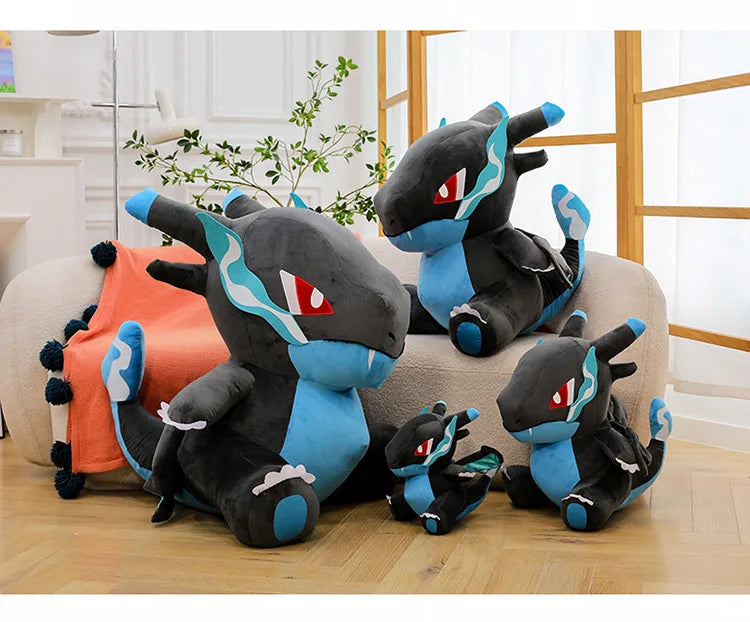 80cm Super Big Size Pokemon Charizard Anime Plush Stuffed Doll Room Decoration Plushies Children's Pillow Kawaii Ornaments Gifts