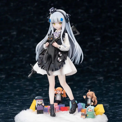 Girls Frontline Anime HK416 Black Cat's Gift Version Action Figure Cute Girl Figurine Collection Statue Model Ornament Toys Gift