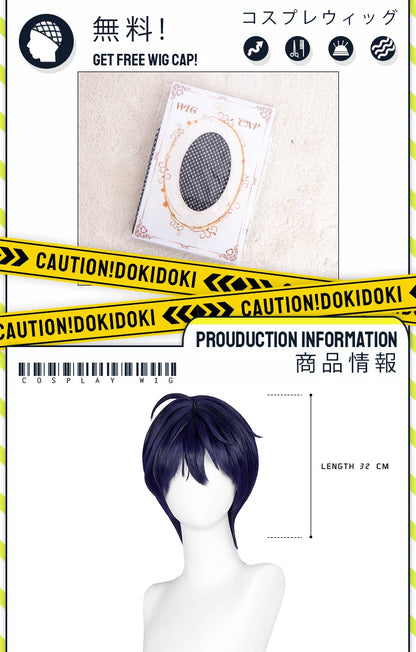 IN STOCK Bamby Nam Yejun Noah Eunho Hamin Wig Virtual Group PLAVE Cosplay Wig DokiDoki Men 35cm Short Hair Cosplay Free Wig Cap