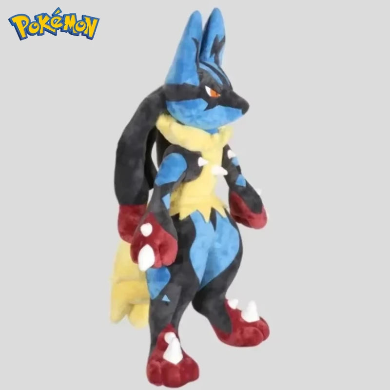 130/70CM Super Big Size Pokemon Lucario Plushies Cartoon Anime Character Stuffed Plushie Pillow Home Furnishing Gift Collection