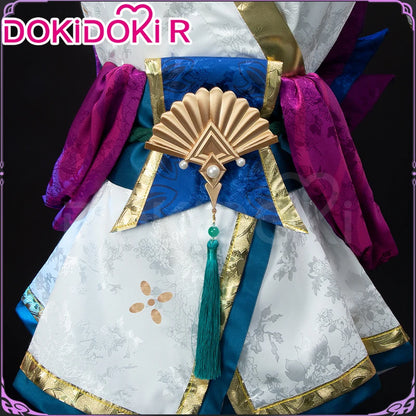 Lux Luxannaa Cosplay Costume Game DokiDoki-R Women Spirit Blossom Costume Lux Cosplay Dress Halloween
