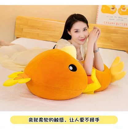 45/60/80CM Big Size Pokemon Torchic Plushies Cartoon Anime Plush Pillow Soft Doll Kawaii Stuffed Plushie Ornament Children Gift