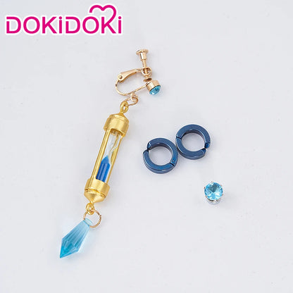 IN STOCK Vanitas Noe Archiviste Wig Anime The Case Study of Vanitas Cosplay Wig DokiDoki Vanitas no Karte Black Hair Earrings