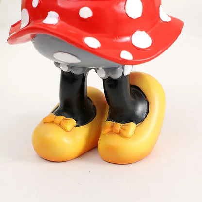 Disney Mickey Minnie Flower Pots Cartoon Mini Creative Resin Plant Pot Succulents Plants Bonsai Pots Home Decoration Gift