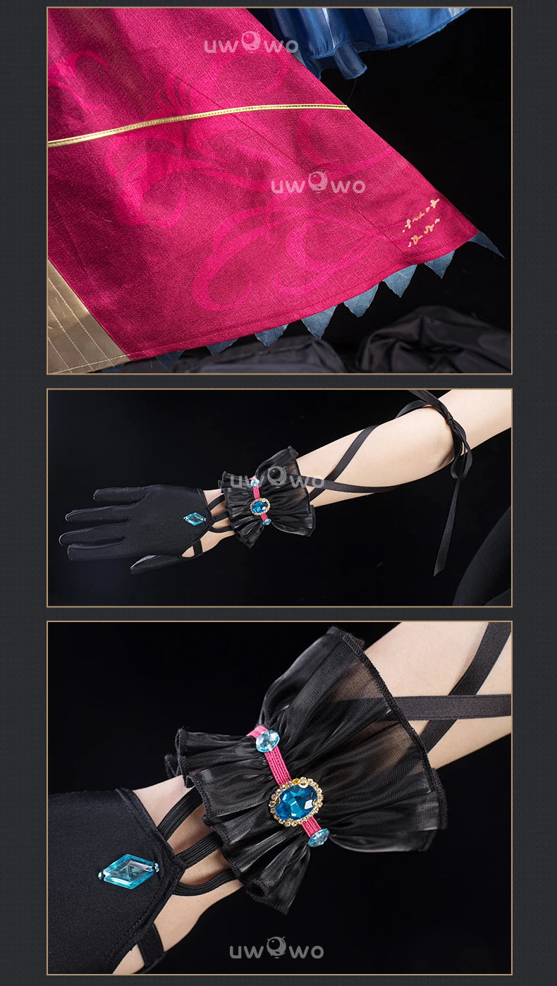 IN STOCK UWOWO Carlotta Cosplay Game Wuthering Waves WuWa Carlotta Montelli Cosplay Costume Halloween Costume