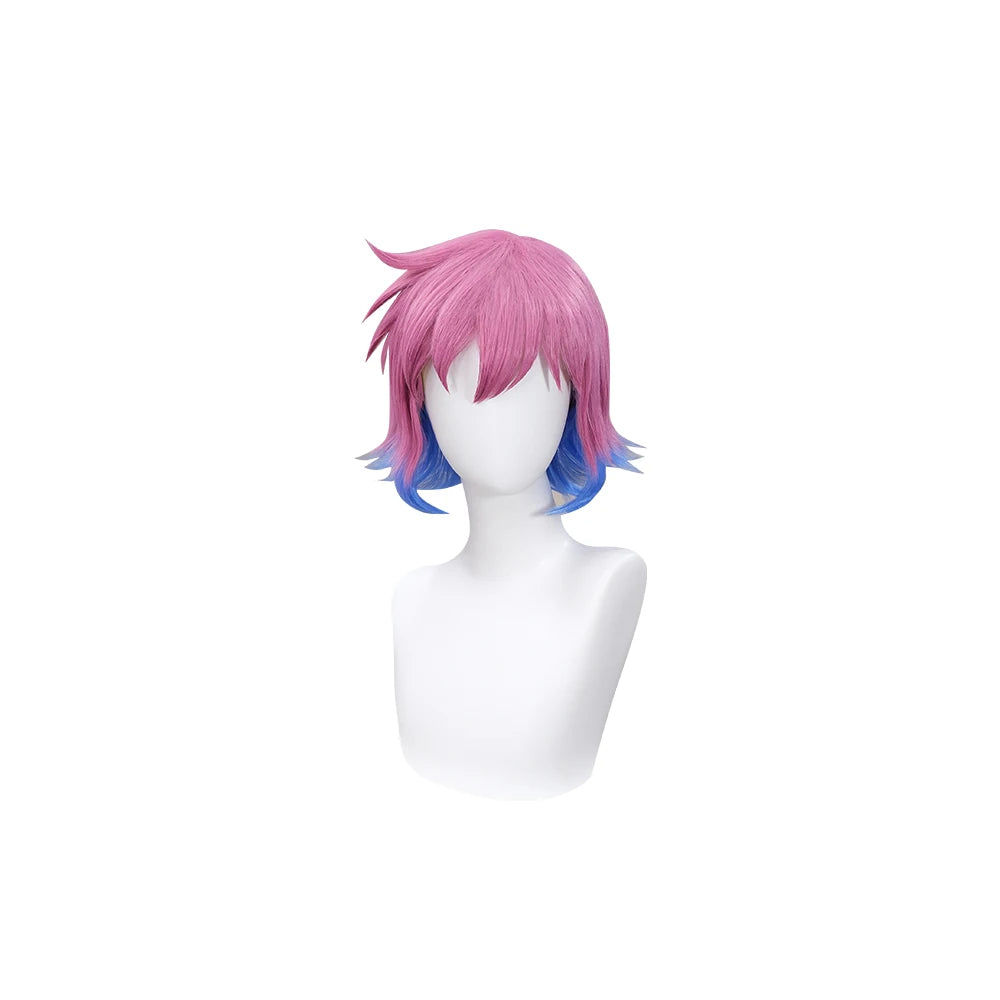 Ramona Flowers Wig Anime Scott Pilgrim Takes Off Cosplay Wig DokiDoki  35cm Short Hair Ramona Flowers Cosplay Free Cap