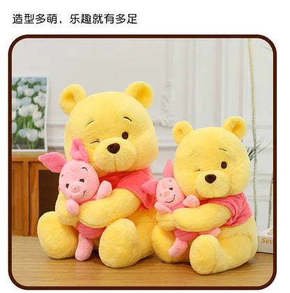 35/45/60cm Big Size Disney Winnie Anime Plush Stuffed Doll Room Decor Plushies Pillows Kawaii Ornaments Children's Holiday Gifts