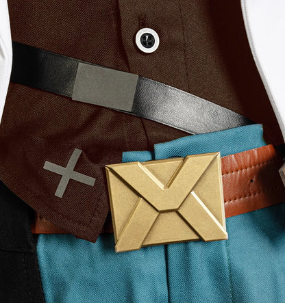 Genshin Impact Ifa Cosplay Costume Wig Uniform Hat Tlalocan Flower-Feather Clan Natlan Halloween Party for Women Men Carnival