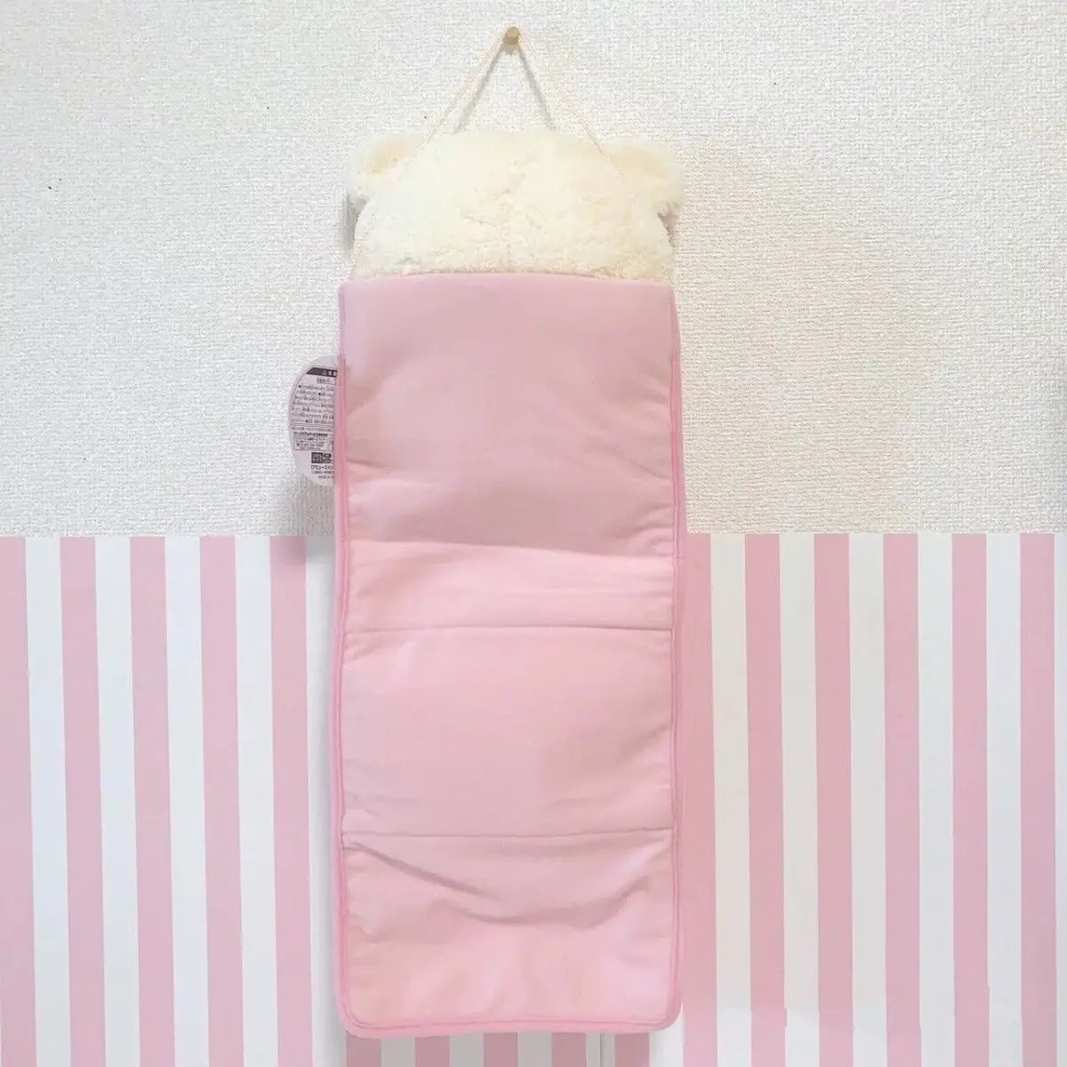 Kawaii Rilakkumas Wall Hanging Storage Bag Cartoon Rilakkumas Bear Door Hanging Bag Large Capacity Sundries Storage Bag Gifts