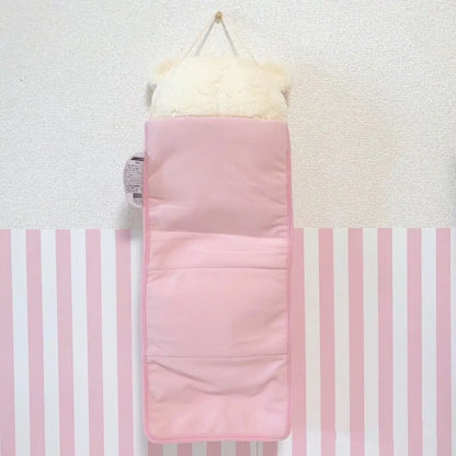 Kawaii Rilakkumas Wall Hanging Storage Bag Cartoon Rilakkumas Bear Door Hanging Bag Large Capacity Sundries Storage Bag Gifts