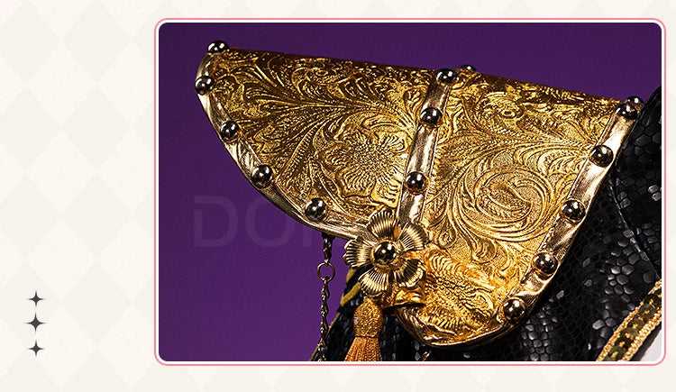 【Last Batch】IN STOCK Zoeyy Miraa Rumii Cosplay Costume【XS-3XL】DokiDoki-N Golden Costume Zoeyy Miraa Rumii Cosplay Plus Size